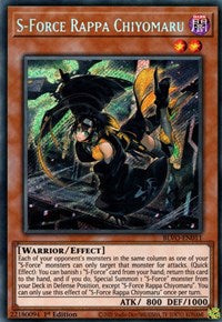 S-Force Rappa Chiyomaru [BLVO-EN011] Secret Rare | Gear Gaming Fayetteville