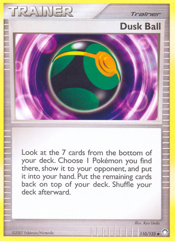 Dusk Ball (110/123) [Diamond & Pearl: Mysterious Treasures] | Gear Gaming Fayetteville