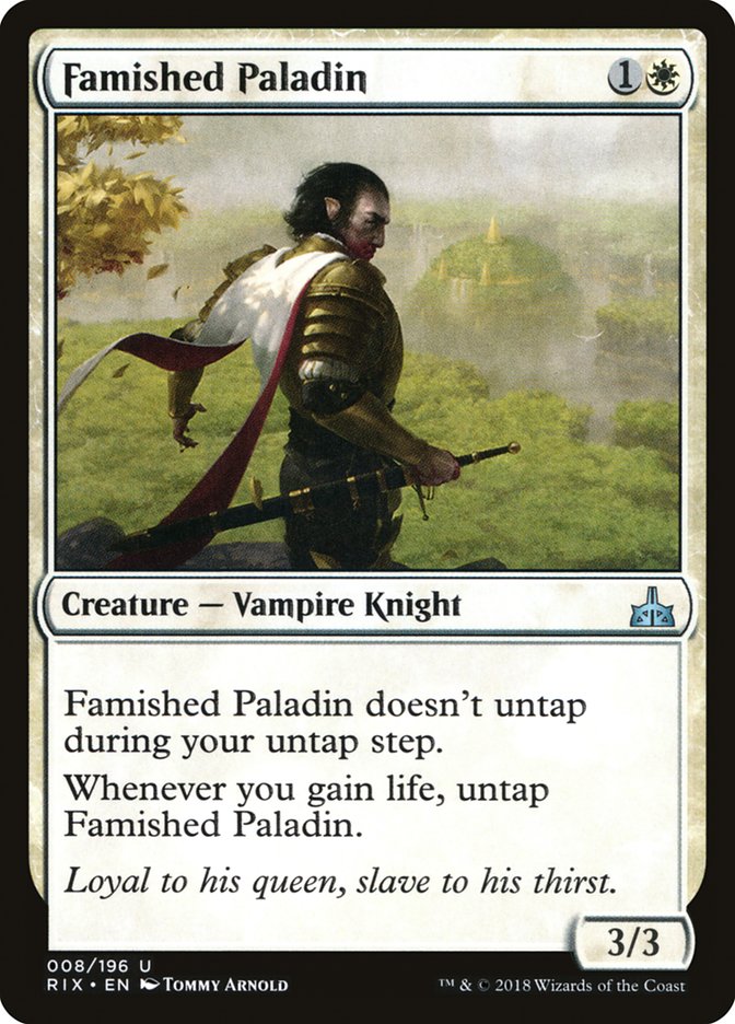 Famished Paladin [Rivals of Ixalan] | Gear Gaming Fayetteville