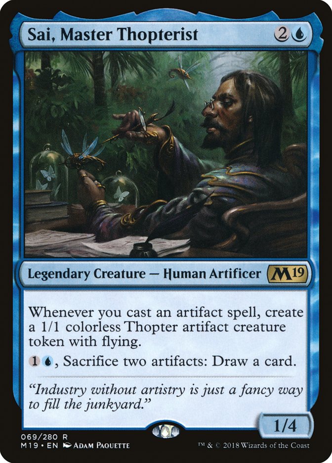 Sai, Master Thopterist [Core Set 2019] | Gear Gaming Fayetteville