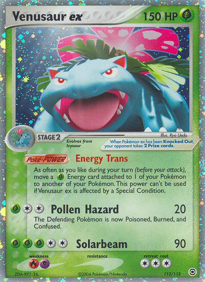 Venusaur ex (112/112) [EX: FireRed & LeafGreen] | Gear Gaming Fayetteville