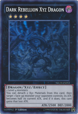 Dark Rebellion Xyz Dragon [NECH-EN053] Ghost Rare | Gear Gaming Fayetteville