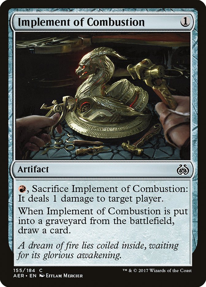 Implement of Combustion [Aether Revolt] | Gear Gaming Fayetteville