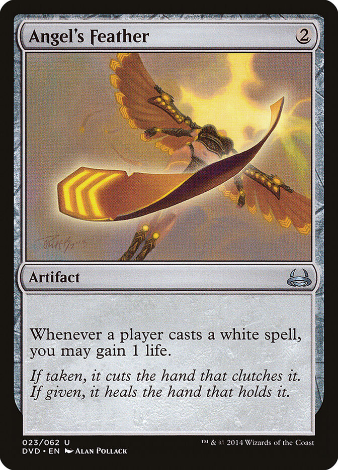 Angel's Feather (Divine vs. Demonic) [Duel Decks Anthology] | Gear Gaming Fayetteville