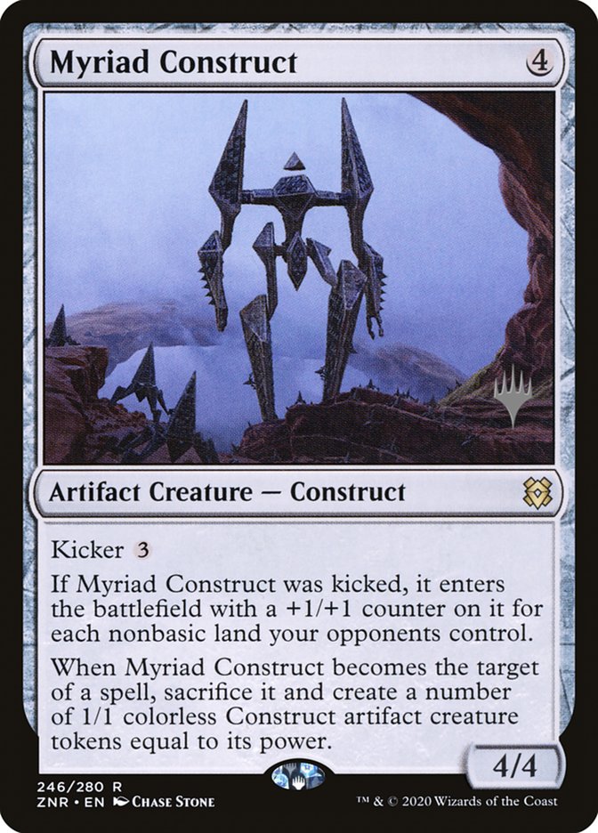 Myriad Construct (Promo Pack) [Zendikar Rising Promos] | Gear Gaming Fayetteville