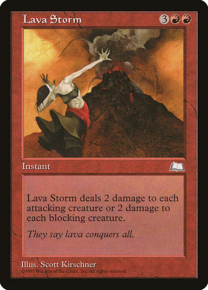 Lava Storm [Weatherlight] | Gear Gaming Fayetteville