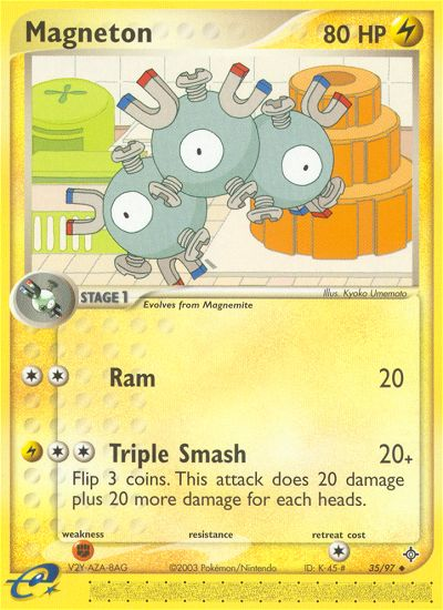 Magneton (35/97) [EX: Dragon] | Gear Gaming Fayetteville