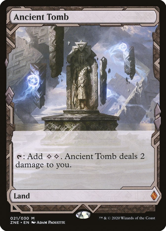 Ancient Tomb (Expeditions) [Zendikar Rising Expeditions] | Gear Gaming Fayetteville