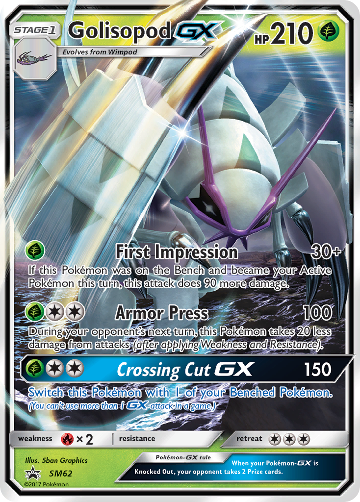 Golisopod GX (SM62) [Sun & Moon: Black Star Promos] | Gear Gaming Fayetteville