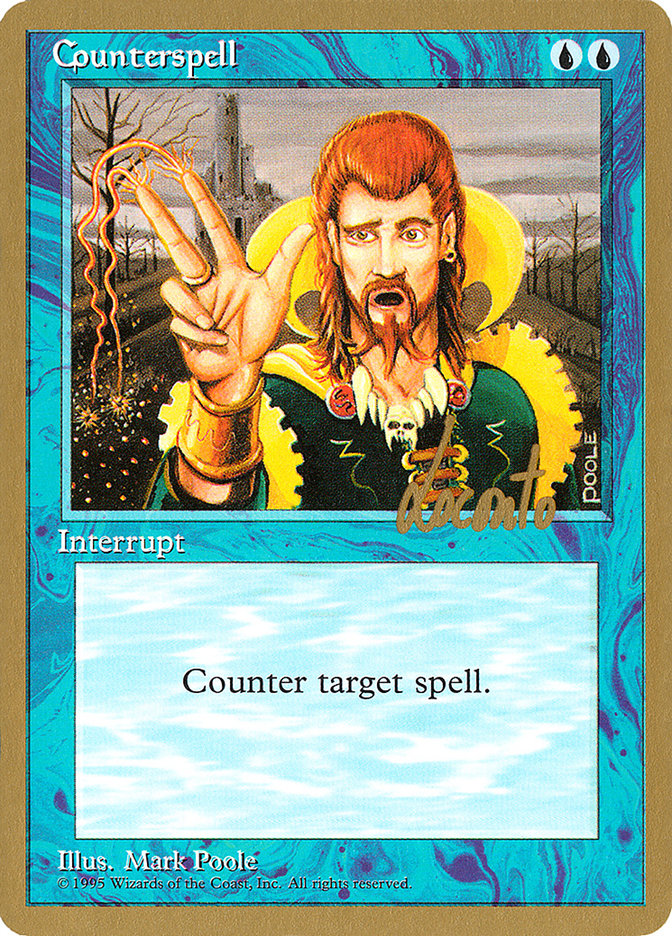 Counterspell (Michael Loconto) [Pro Tour Collector Set] | Gear Gaming Fayetteville