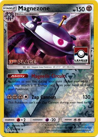 Magnezone (83/156) (League Promo 3rd Place) [Sun & Moon: Ultra Prism] | Gear Gaming Fayetteville