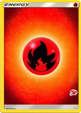 Fire Energy (Charizard Stamp #3) [Battle Academy 2020] | Gear Gaming Fayetteville