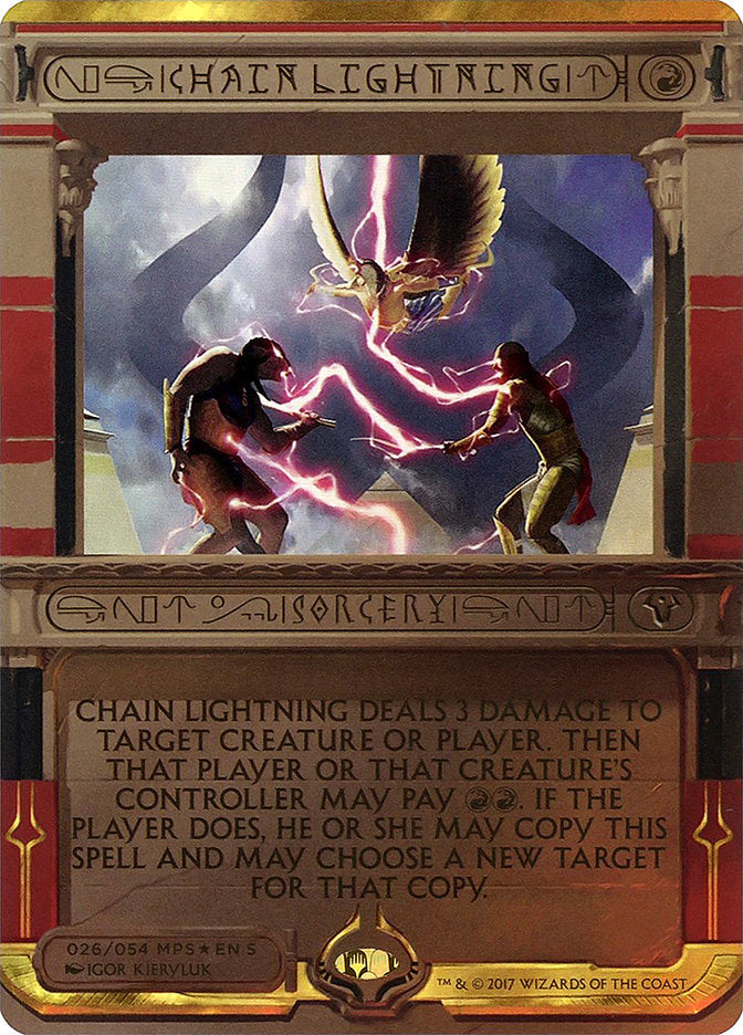 Chain Lightning (Invocation) [Amonkhet Invocations] | Gear Gaming Fayetteville