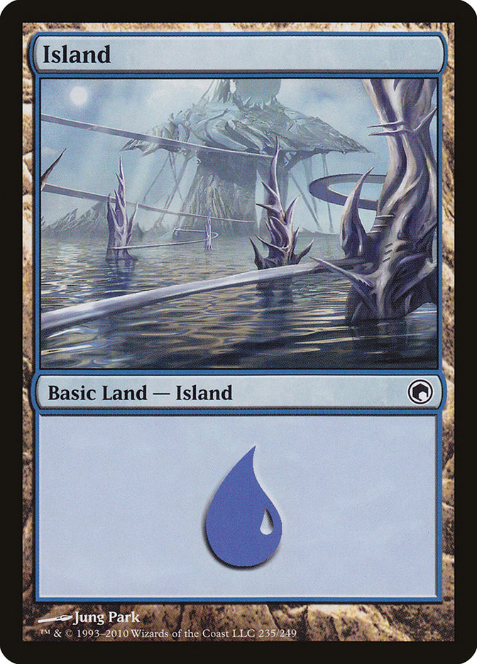 Island (235) [Scars of Mirrodin] | Gear Gaming Fayetteville