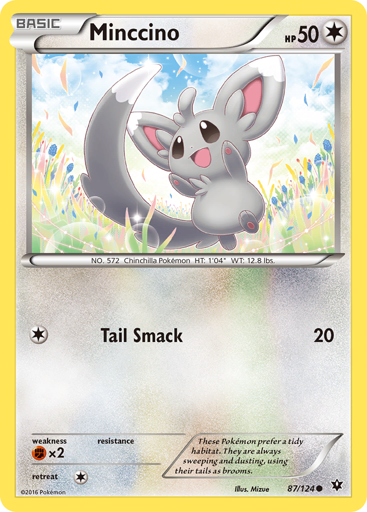 Minccino (87/124) [XY: Fates Collide] | Gear Gaming Fayetteville