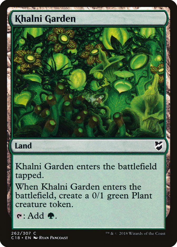 Khalni Garden [Commander 2018] | Gear Gaming Fayetteville