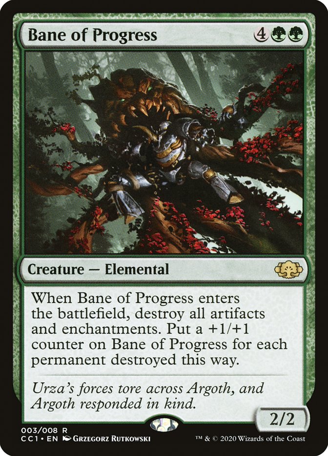 Bane of Progress [Commander Collection: Green] | Gear Gaming Fayetteville