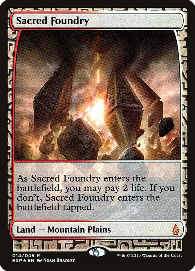 Sacred Foundry [Zendikar Expeditions] | Gear Gaming Fayetteville