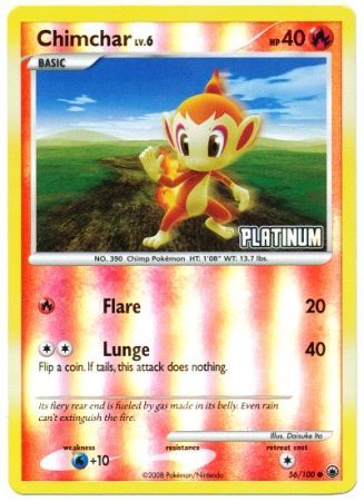 Chimchar (56/100) [Burger King Promos: 2009 Collection] | Gear Gaming Fayetteville