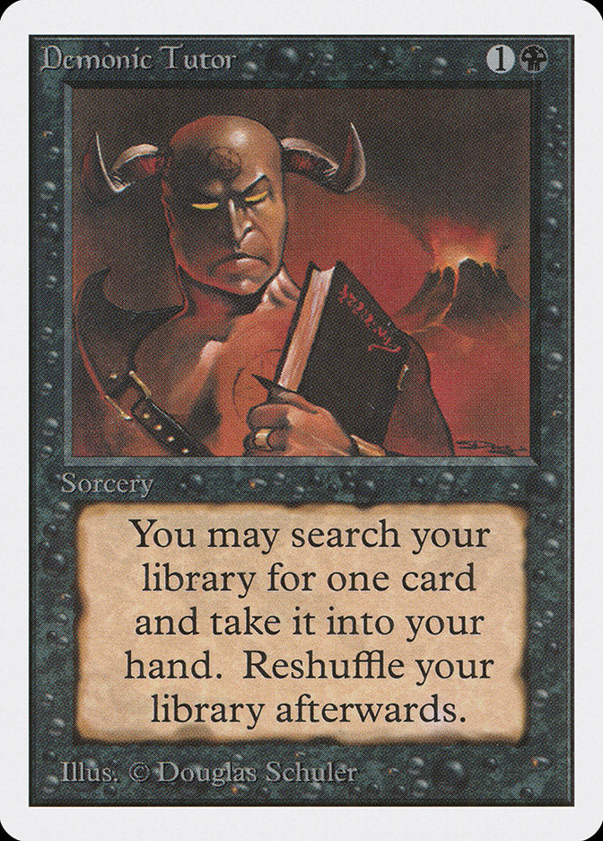 Demonic Tutor [Unlimited Edition] | Gear Gaming Fayetteville