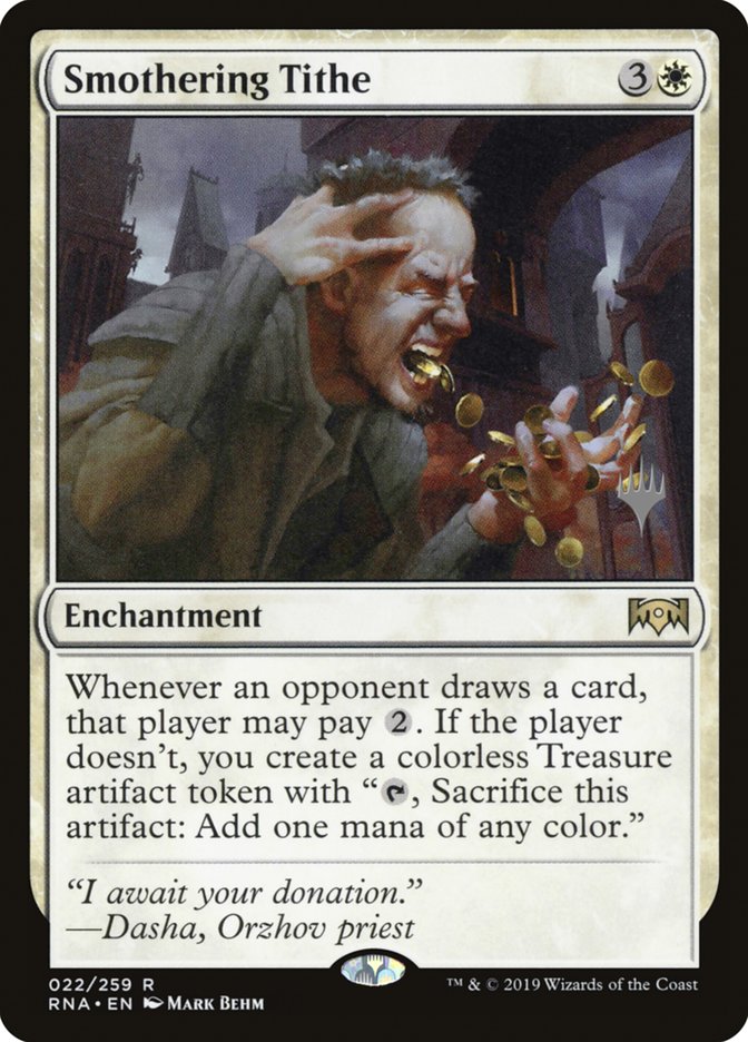 Smothering Tithe (Promo Pack) [Ravnica Allegiance Promos] | Gear Gaming Fayetteville
