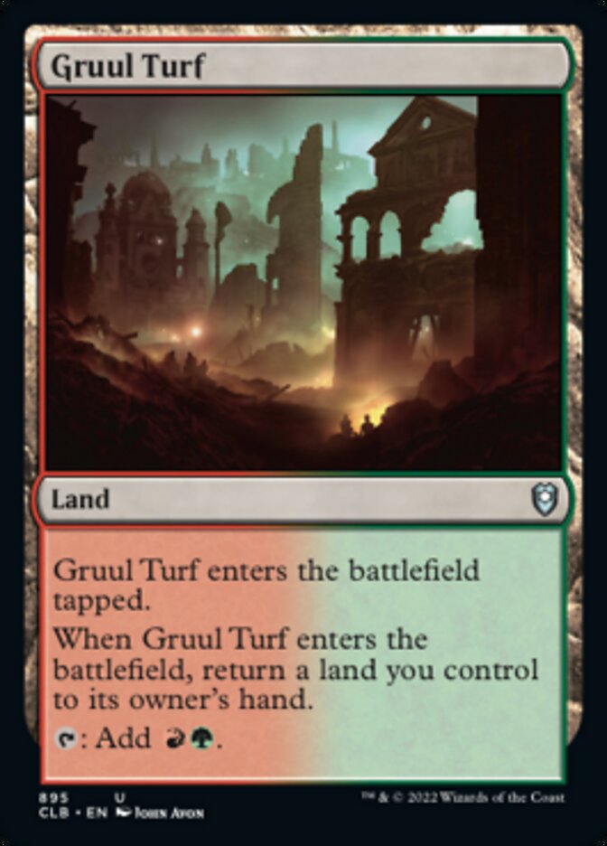 Gruul Turf [Commander Legends: Battle for Baldur's Gate] | Gear Gaming Fayetteville