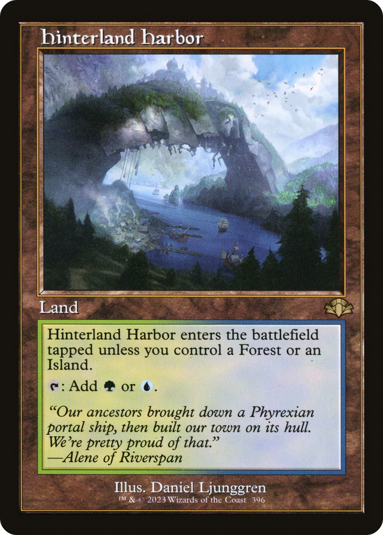 Hinterland Harbor (Retro) [Dominaria Remastered] | Gear Gaming Fayetteville