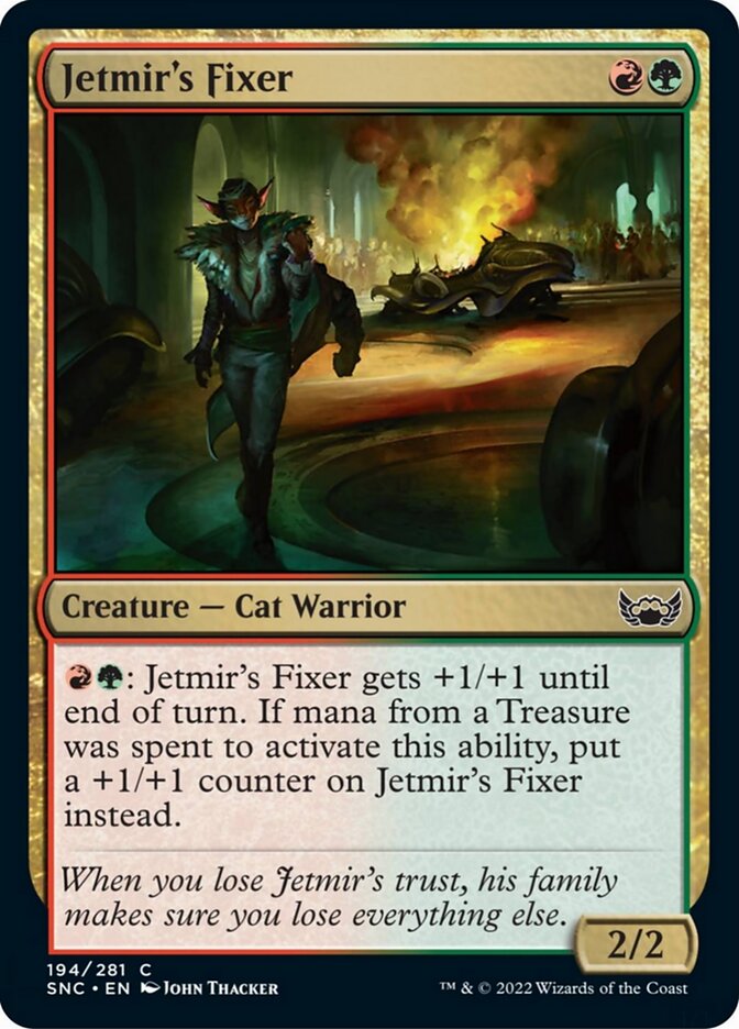Jetmir's Fixer [Streets of New Capenna] | Gear Gaming Fayetteville