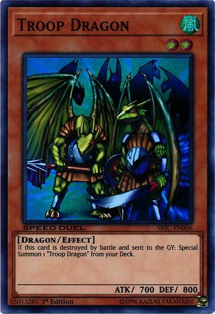 Troop Dragon [SBSC-EN006] Super Rare | Gear Gaming Fayetteville