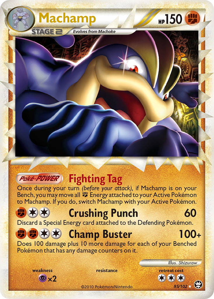 Machamp (95/102) [HeartGold & SoulSilver: Triumphant] | Gear Gaming Fayetteville