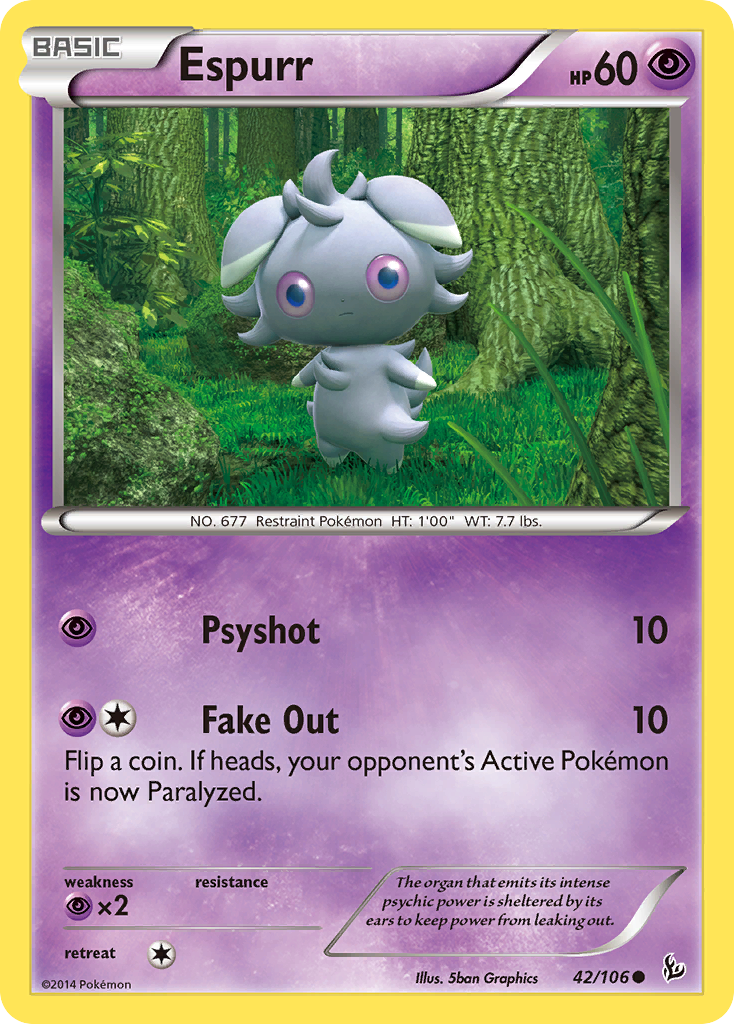 Espurr (42/106) [XY: Flashfire] | Gear Gaming Fayetteville