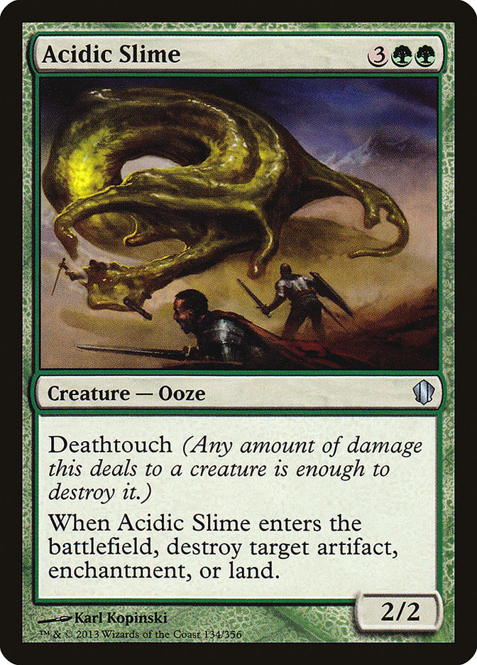 Acidic Slime [Commander 2013] | Gear Gaming Fayetteville