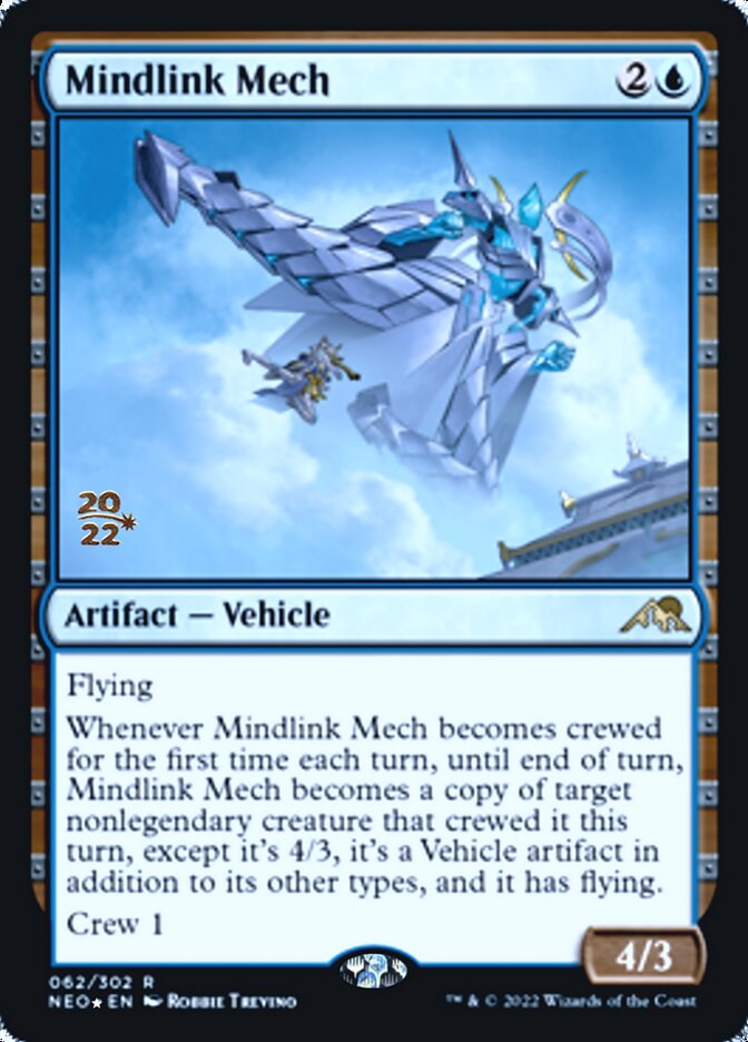 Mindlink Mech [Kamigawa: Neon Dynasty Prerelease Promos] | Gear Gaming Fayetteville