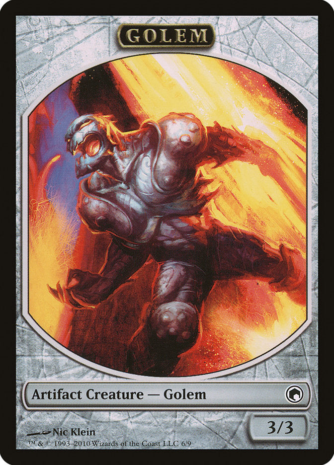 Golem Token [Scars of Mirrodin Tokens] | Gear Gaming Fayetteville