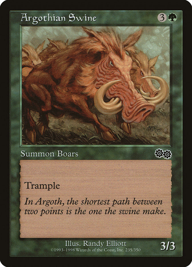 Argothian Swine [Urza's Saga] | Gear Gaming Fayetteville