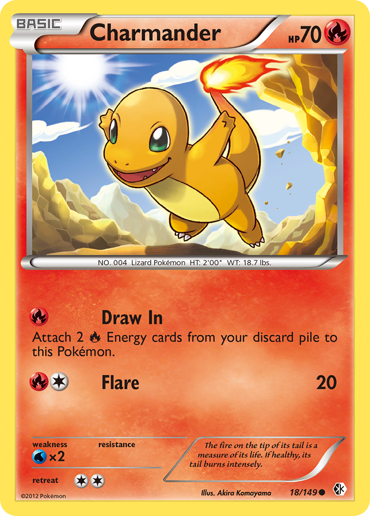 Charmander (18/149) [Black & White: Boundaries Crossed] | Gear Gaming Fayetteville