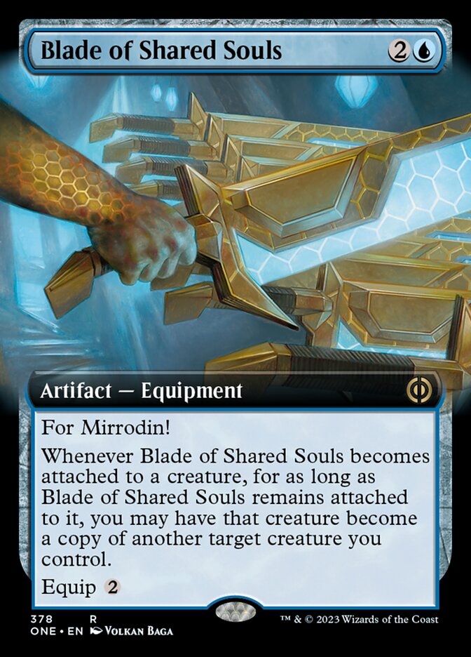 Blade of Shared Souls (Extended Art) [Phyrexia: All Will Be One] | Gear Gaming Fayetteville