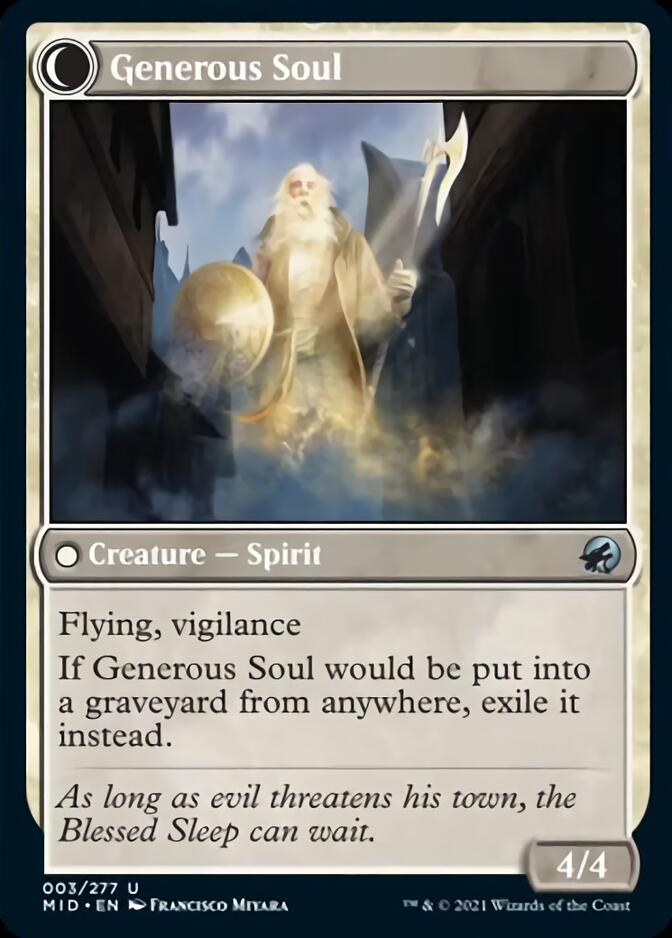 Beloved Beggar // Generous Soul [Innistrad: Midnight Hunt] | Gear Gaming Fayetteville