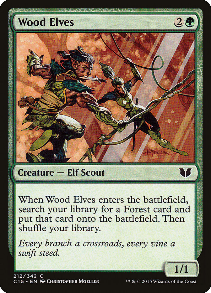 Wood Elves [Commander 2015] | Gear Gaming Fayetteville