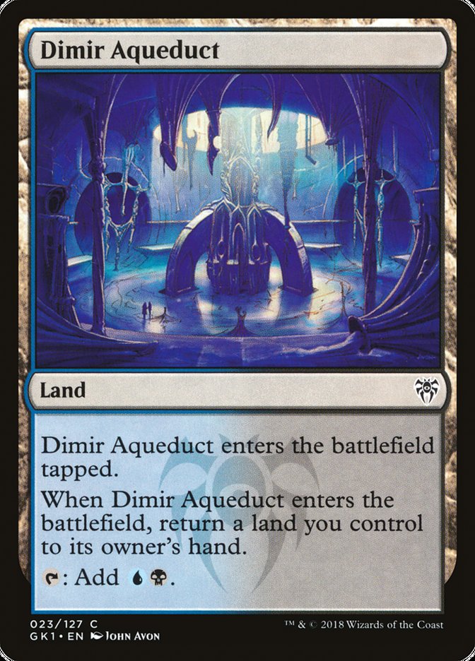 Dimir Aqueduct [Guilds of Ravnica Guild Kit] | Gear Gaming Fayetteville