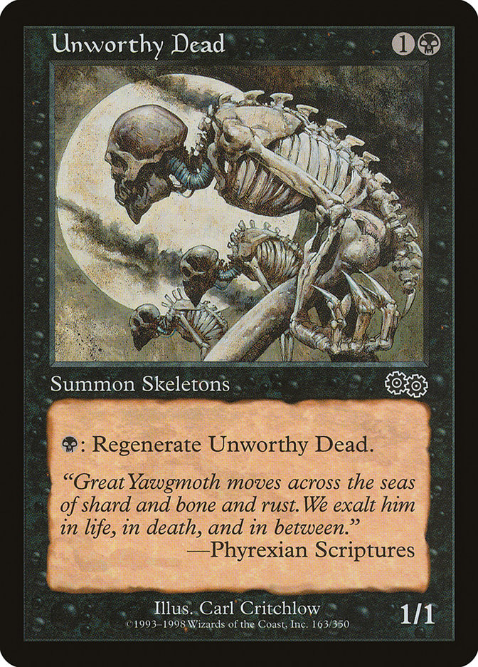 Unworthy Dead [Urza's Saga] | Gear Gaming Fayetteville