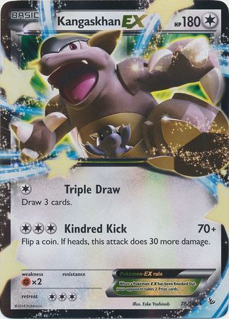 Kangaskhan EX (78/106) (Jumbo Card) [XY: Flashfire] | Gear Gaming Fayetteville