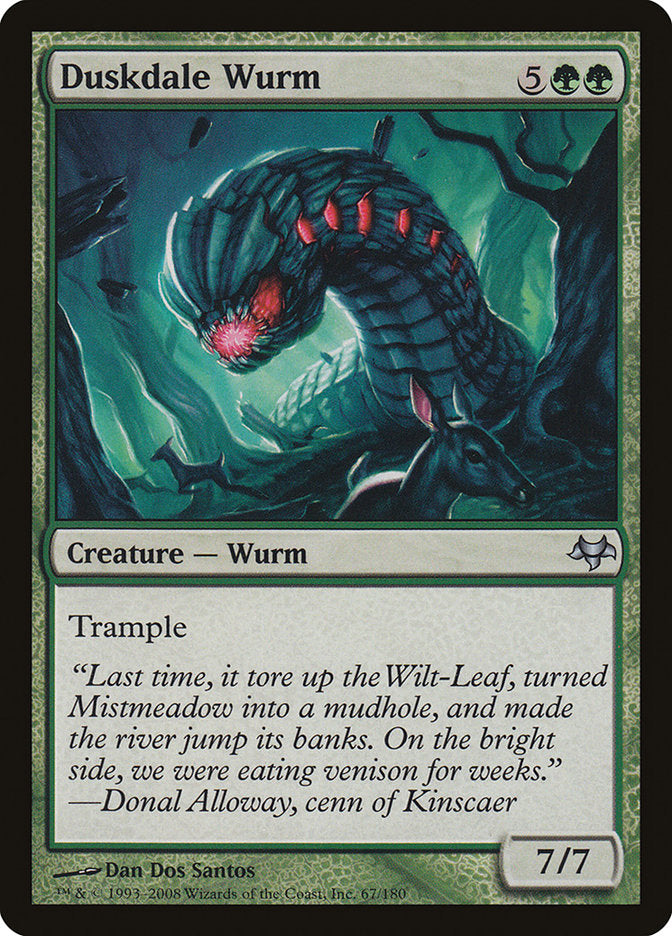 Duskdale Wurm [Eventide] | Gear Gaming Fayetteville
