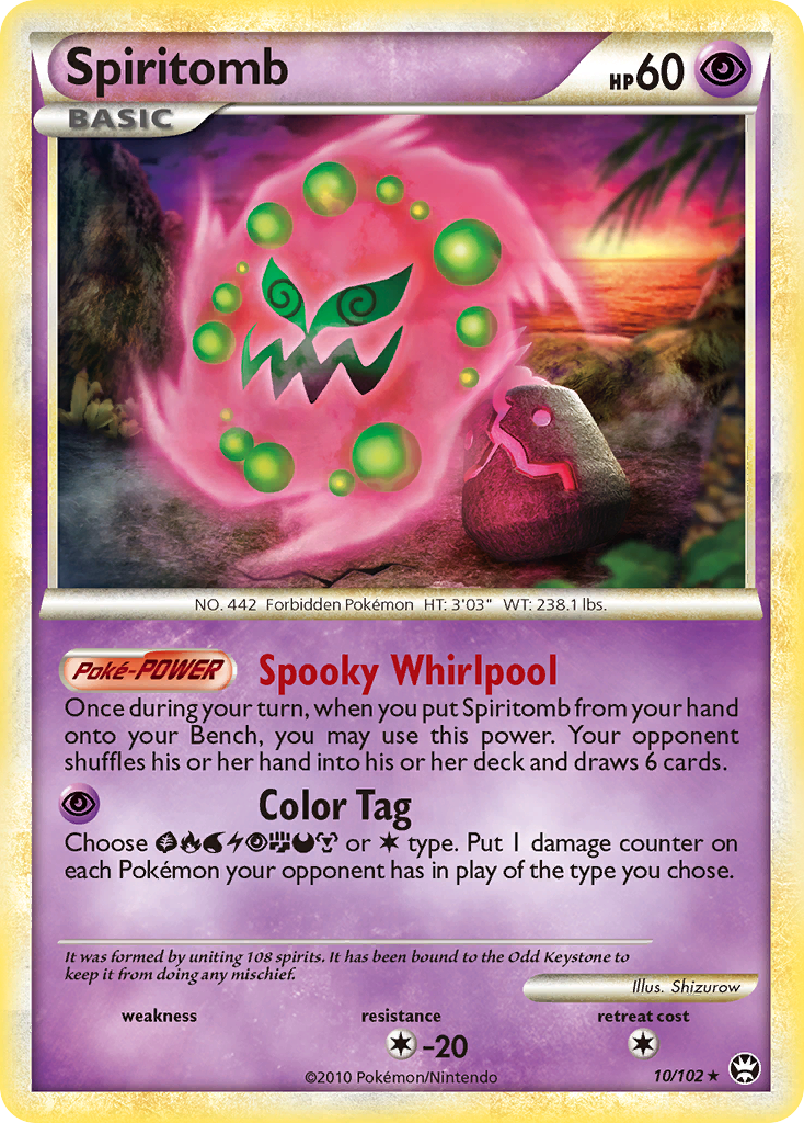 Spiritomb (10/102) [HeartGold & SoulSilver: Triumphant] | Gear Gaming Fayetteville