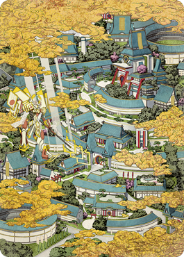 Plains 2 Art Card [Kamigawa: Neon Dynasty Art Series] | Gear Gaming Fayetteville