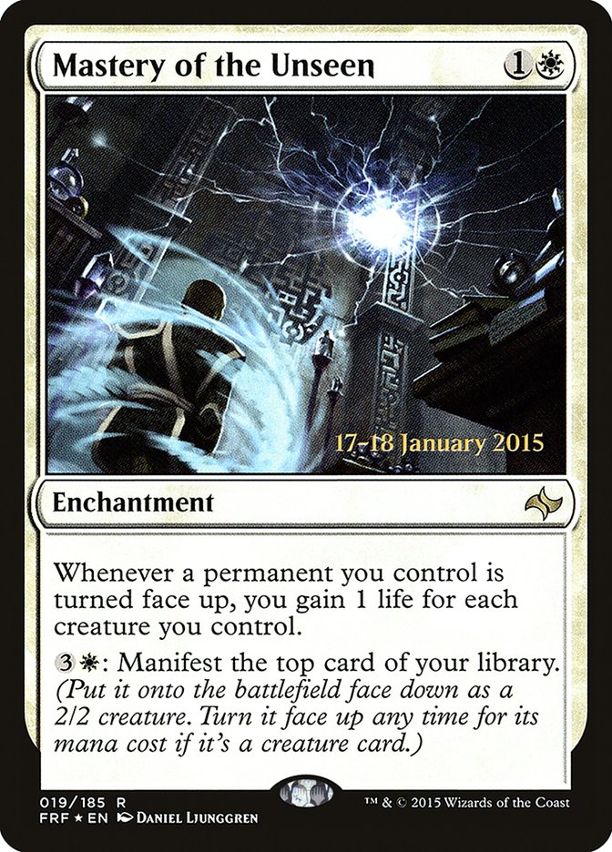 Mastery of the Unseen [Fate Reforged Prerelease Promos] | Gear Gaming Fayetteville