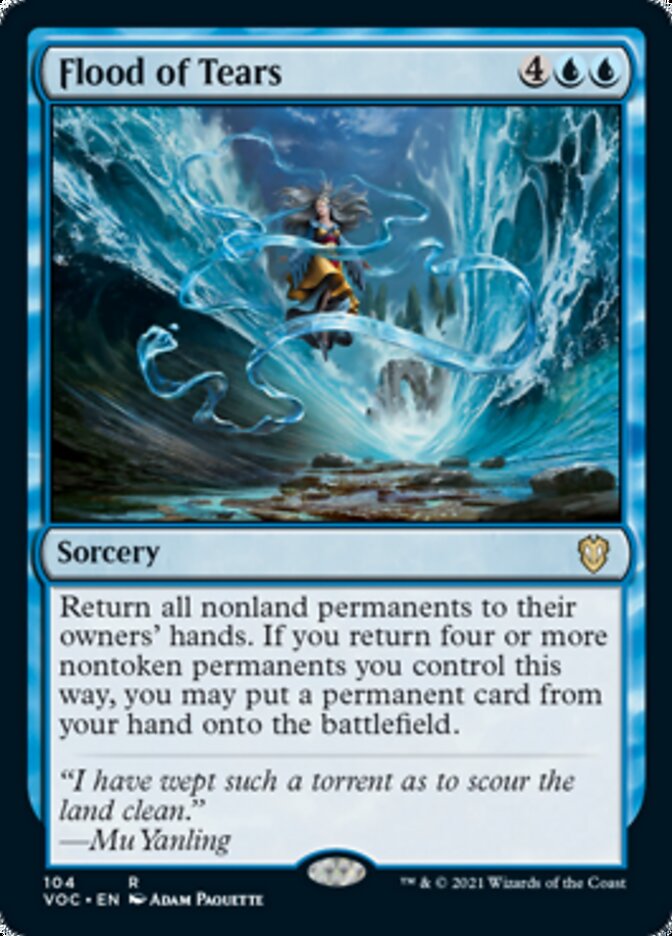 Flood of Tears [Innistrad: Crimson Vow Commander] | Gear Gaming Fayetteville