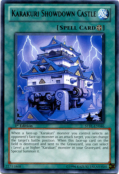 Karakuri Showdown Castle [STBL-EN046] Rare | Gear Gaming Fayetteville