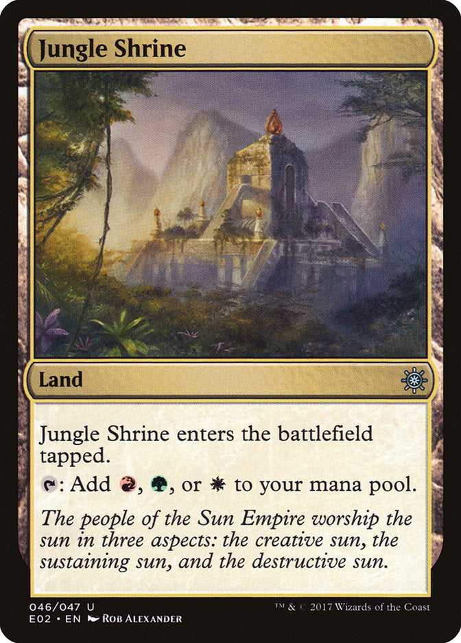 Jungle Shrine [Explorers of Ixalan] | Gear Gaming Fayetteville