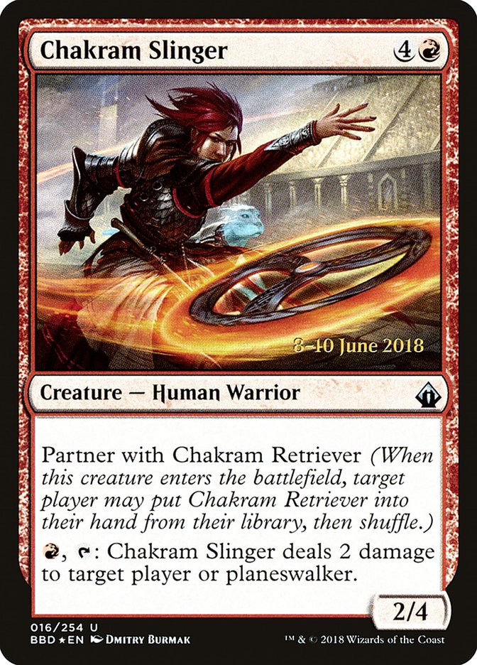 Chakram Slinger [Battlebond Prerelease Promos] | Gear Gaming Fayetteville